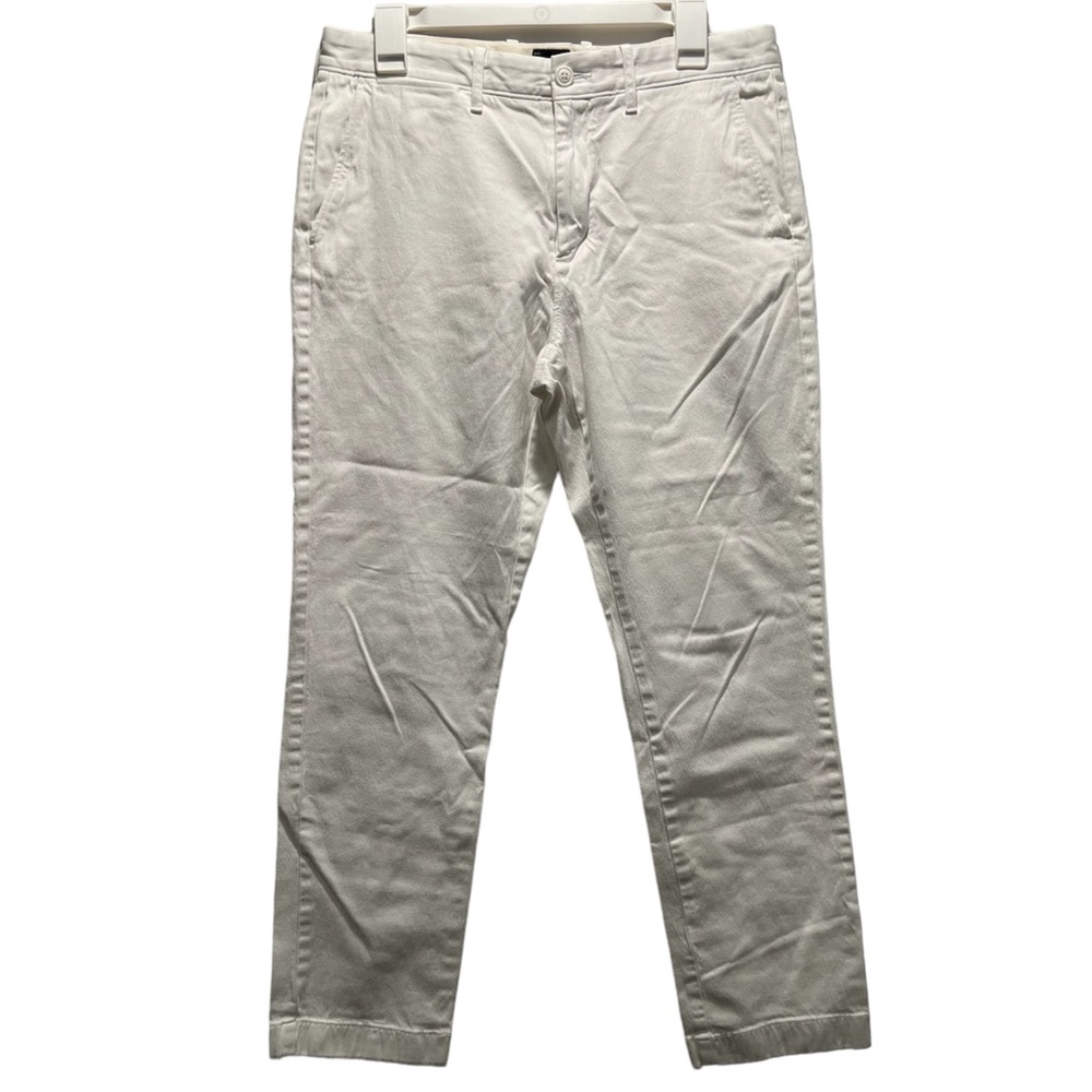 J.Crew Stretch Men's Straight Denim Jeans in White Size W31 x L30